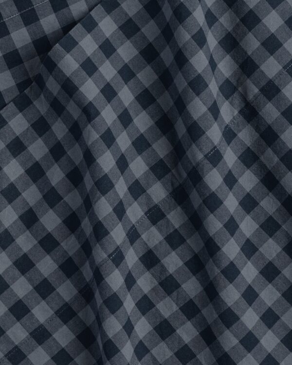 Brushed Cotton Sheet Set - Dusk Check F/Q view 3
