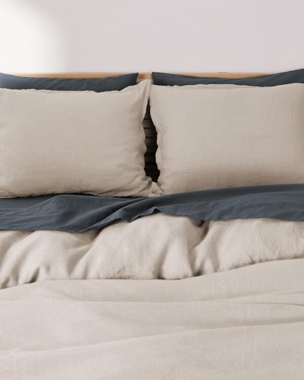 Brushed Cotton Sheet Set - Dusk F/Q view 4