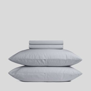 Brushed Cotton Sheet Set - Sky F/Q