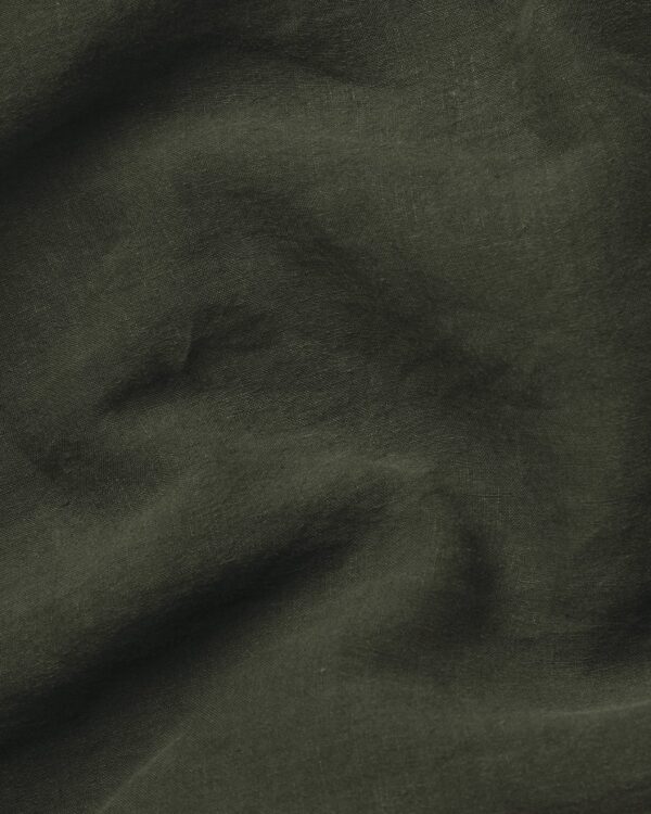Linen Sheet Set -Evergreen F/Q view 3