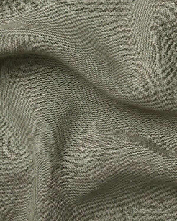 Linen Sheet Set -Moss F/Q view 3