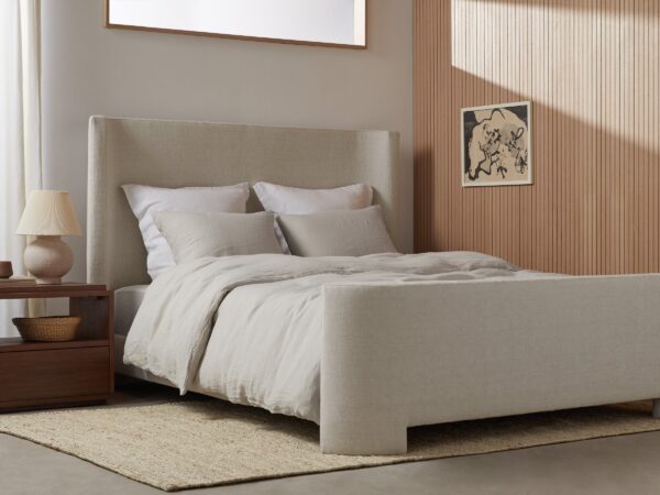 Linen Sheet Set - Bone F/Q view 5