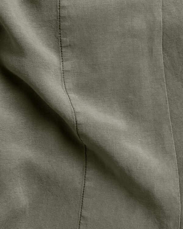 Linen Tencel Sheet Set - Moss F/Q view 3