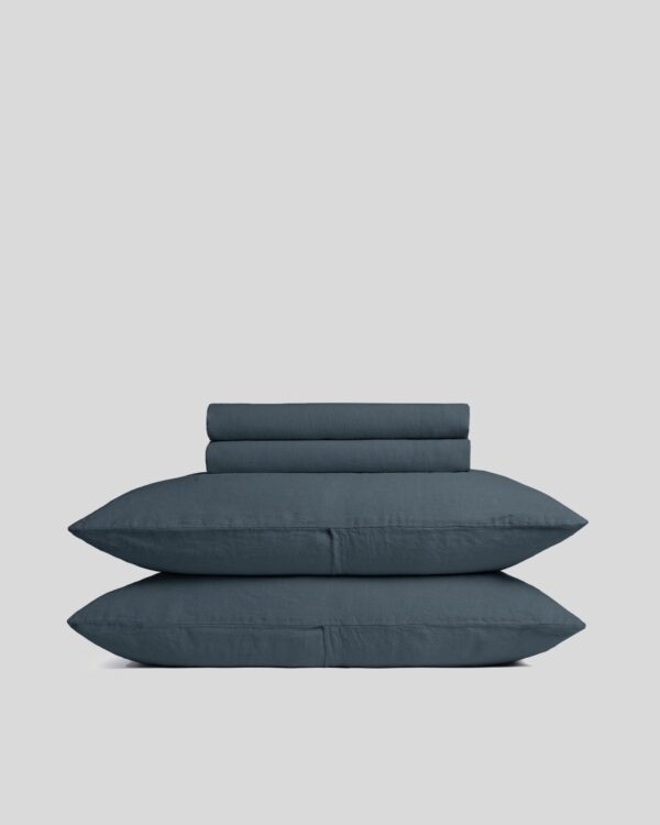Linen Sheet Set -Dusk F/Q