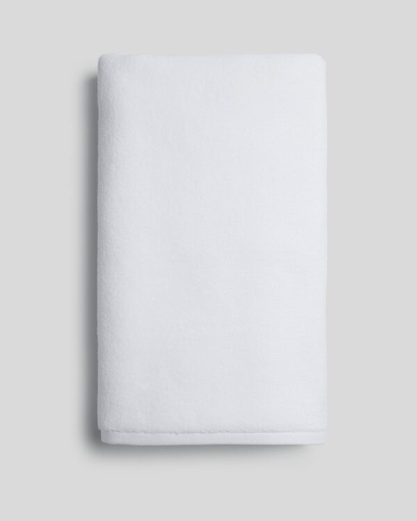 Organic Plush Towels (White) view 8