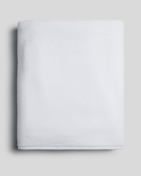 Organic Plush Towels (White) view 9