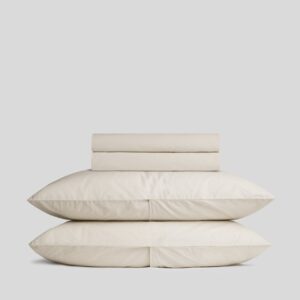 Percale Sheet Set - Bone F/Q