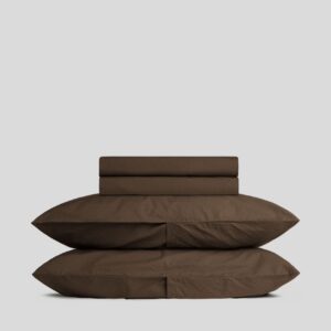 Percale Sheet Set - Java F/Q