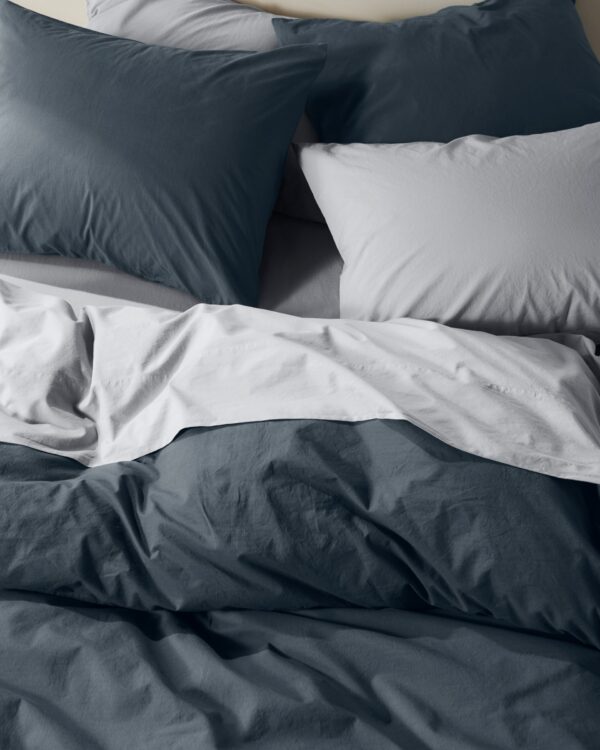 Percale Sheet Set - Sky F/Q view 5