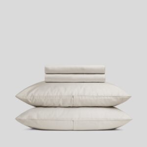 Sateen Sheet Set - Bone F/Q