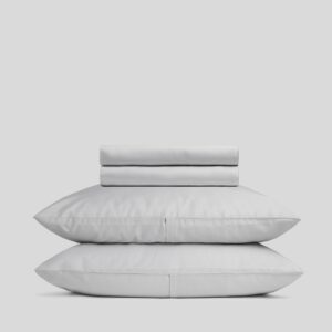 Sateen Sheet Set - Light Grey F/Q