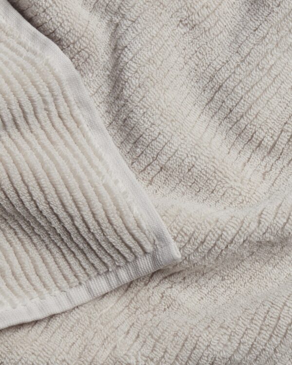 Soft Rib Towels (Bone) view 3