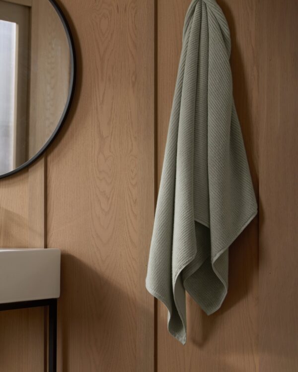 Soft Rib Towels (Sage) view 2