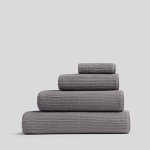 Soft Rib Towels - FINAL SALE (Pebble)