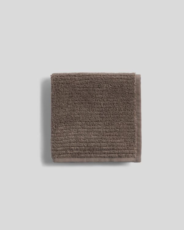 Soft Rib Towels (Warm Grey) view 6
